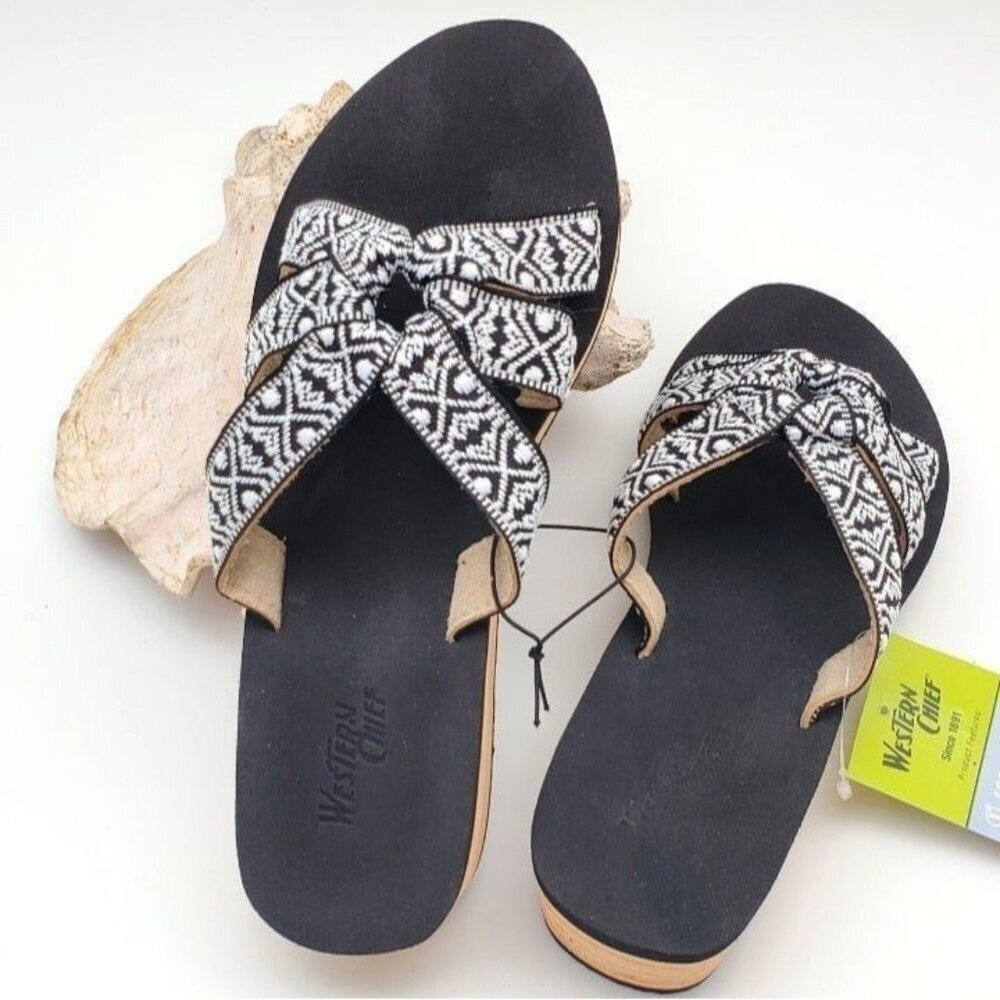 Light Weight Slide Sandals with Wedge Heal Womens Size 9 - Picture 3 of 5